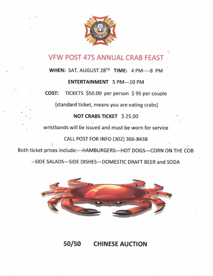 Crab Feast Aug 28, 2021